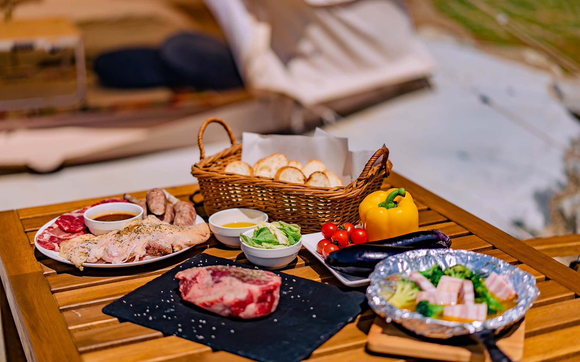 グランピングBBQプラン